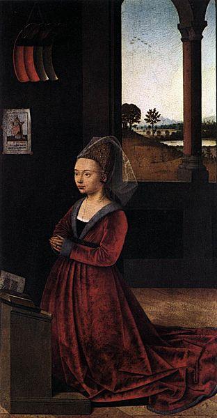 Petrus Christus Wife of a Donator